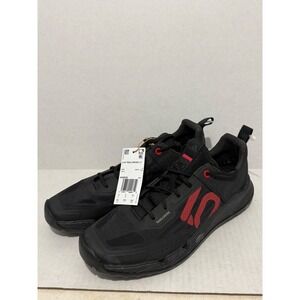 New Five Ten Trailcross LT Mens 8.5 Black Red Mountain Bike Shoes IH0809